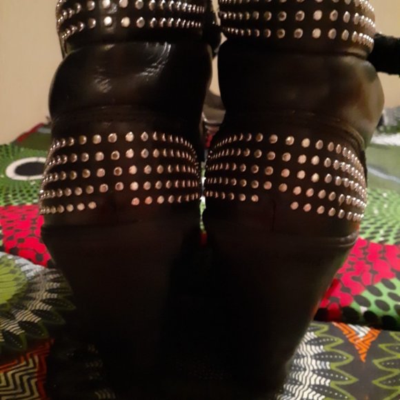 black MK wedge sneaker size 8 - Picture 3 of 6